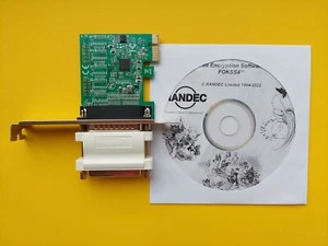 RANDEC FOKSS4th PRO Software+Aladdin HASP Parallel Port HASP4 M1 Key+PCI Card - Picture 1 of 12