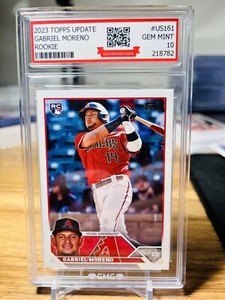 2023 Topps Update Gabriel Moreno Rookie GMG Graded 10 Gem Mint 💎 RC