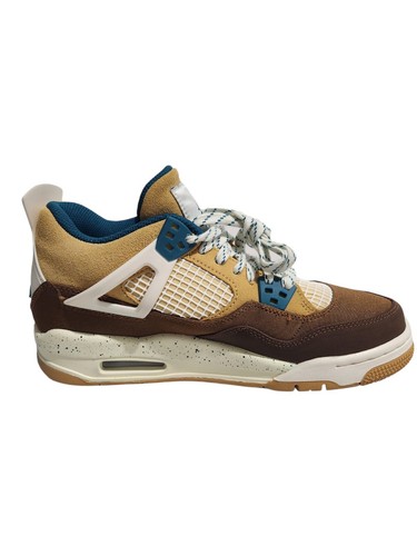 Air Jordan 4 Retro GS Cacao Wow. Bambino taglia 7 anni donna 8 5 grado B FB2214 200