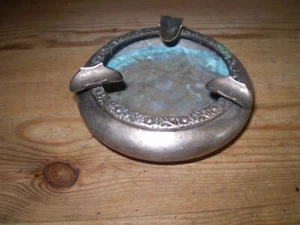 Soviet Russian 1950's Silver ash tray, purchased by myself in Moscow 1980 - Picture 1 of 2