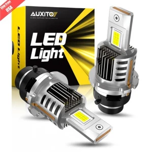 2x AUXITO D4S D4R LED Headlight Bulb HID XENON Replacement 90000LM Bright 100W - Picture 1 of 11