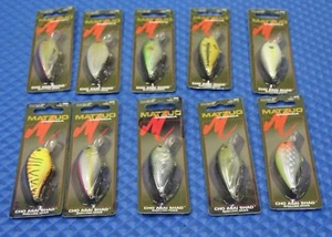 Matzuo Cho Asai Shad Shallow Diver Crankbait Lure 1/4 oz.No. MAS CHOOSE COLOR! - Picture 1 of 12