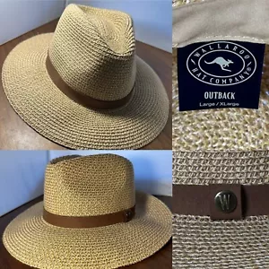 Men's Wallaroo Beige Outback Hat Size Large- X-Large - Picture 1 of 10
