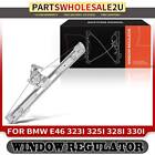 Rear Right Power Window Regulator Without Motor for BMW E46 323i 325i 328i 330i