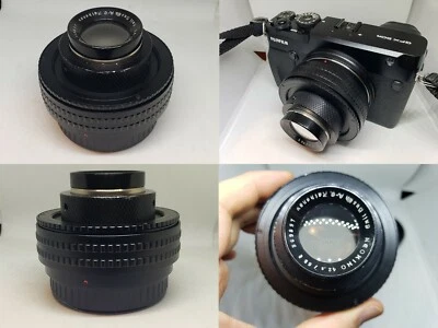 Neokino Emil Busch 65mm Projection lens + GFX adapter for Fuji 50S Fujifilm,GF - Image 1 of 4