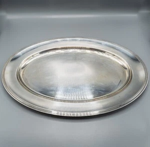 Christofle Silverplate Vibrations Serving Platter 21" x14 1/2" FREE USA SHIPPING - Picture 1 of 24