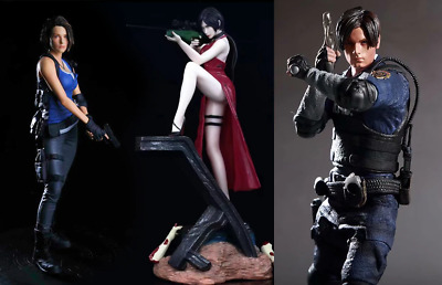 Figurines Ada Wong Jill Valentine Leon Kennedy Jeu Resident Evil Biohazard Luxe • 98.99€