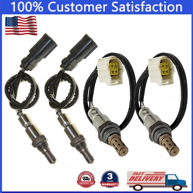 Nuevo sensor de oxígeno 4 piezas para Dodge Charger 6,2 L V8 supercargador 2017-2020 arriba+abajo Foto 1 de 4