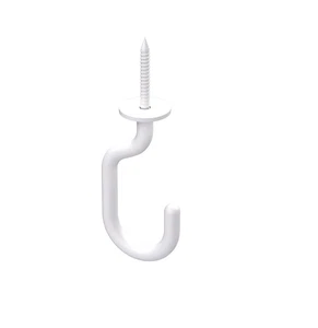 National Hardware N275-525 Modern Series J-Hook, White, 5/16 inches - Picture 1 of 1