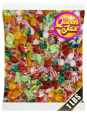 Bulk Hard Candy Individually Wrapped - 1 Lb Hard Candy Mix, Perfect for Parties, - Image 1 of 3