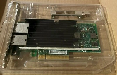 Cisco Intel X540-T2 10Gb PCI-E Dual Port Netwrk Adapter 74-11070-01 High/Low Pro - Image 1 of 3