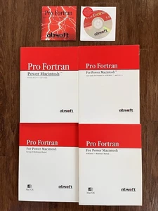 Vintage Absoft Pro Fortran 5.0 & 6.2 Discs + Manuals & User Guides - READ - Picture 1 of 6