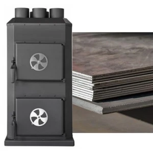 Kesselblech / Hitzebeständiges Stahl-Blech 40x40cm (400x400mm) | Stärke 8mm - Bild 1 von 3