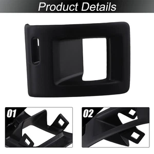 Für Passat B6 CC Rücksitze Down Lock Schnallen Blende Abdeckung Blende Perfekt - Picture 1 of 12