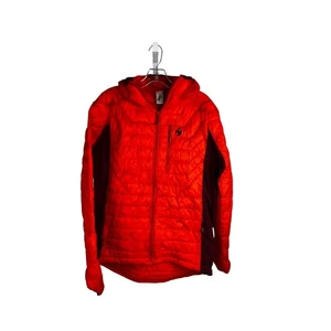 Sweet Protection Crusader Primaloft Puffer Jacket Mens Med Orange Stretch Sides - Picture 1 of 10