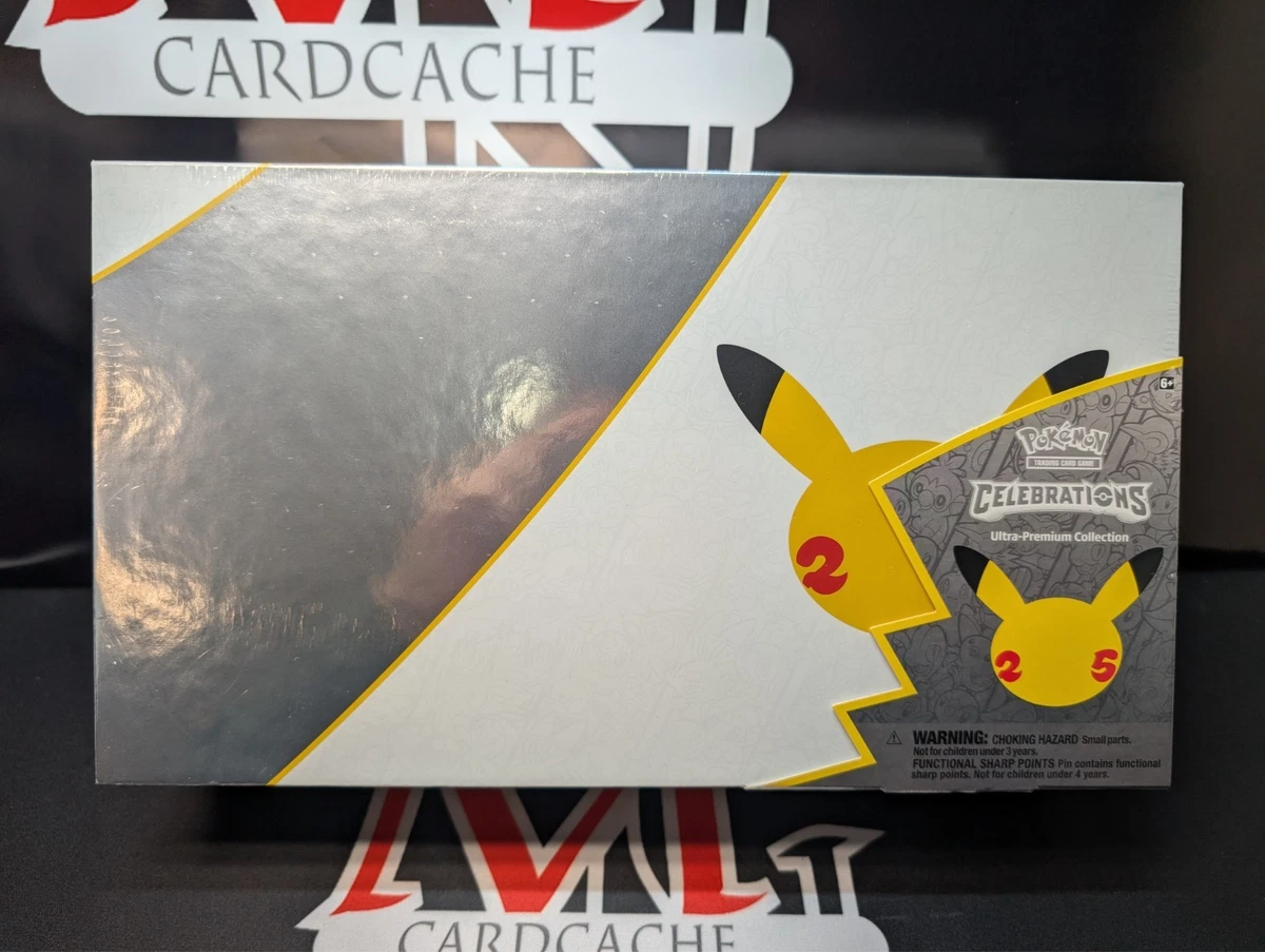 Pokémon TCG 25th Anniversary Sealed Collectible Card Game Boxes