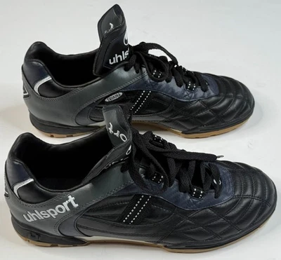 Uhlsport Squadra Men's Vtg Rare Indoor Soccer Football Shoes Size 9 - Image 1 of 4