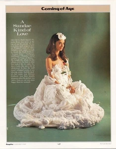 Impresión de revista vintage Esquire 1989 A Sundae Kind of Love de Peter Whorf - Imagen 1 de 1