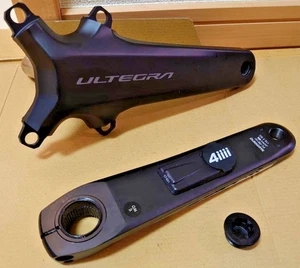 Shimano Ultegra FC-R8100 12s 172.5mm 4iiii Left Crank Measuring Power Meter - Picture 1 of 6