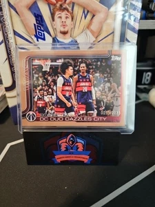 2025-26 Topps Basketball #285 Washington Wizards "DC Above All" #/2025 - Picture 1 of 2