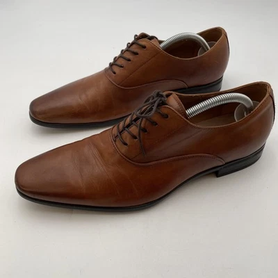 Ferro Aldo GEORGE Men's Size 10.5 Formal Oxford Lace-Up Dress Shoes - Image 1 of 4