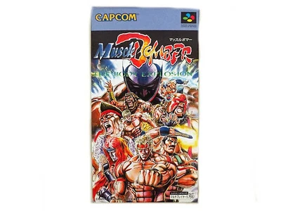 MUSCLE BOMBER Nintendo Super Famicom Japan Import Free shipping FedEx DHL - Image 1 of 3