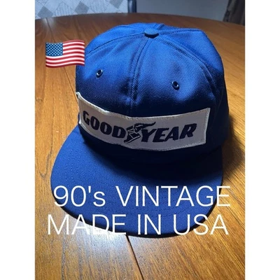 Sombrero Goodyear vintage años 90 hecho en EE. UU. Foto 1 de 4