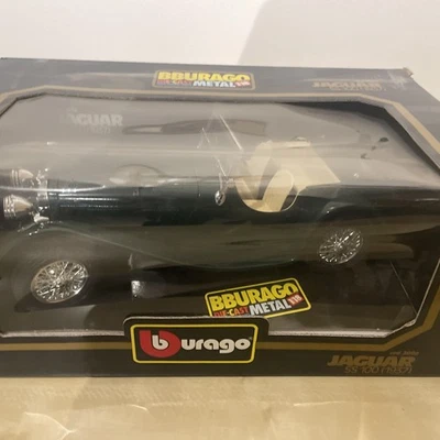 Bburago Jaguar SS 100 (1937 Metal-Modellauto Maßstab 1:18) - Bild 1 von 4