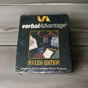 VERBAL ADVANTAGE SUCCESS VOCABULARY POWER PROGRAM CASSETTE SET NEW ELSTER - Picture 1 of 2