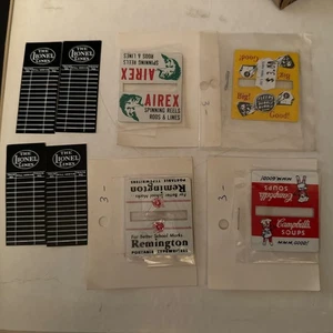Lionel 156 Metal Signs- 4 pieces- Airex-Campbells,Double Bubble,Remington,Boards - Picture 1 of 5