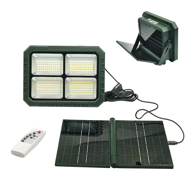 Solar Rechargeable LED Work Light Camping & Tent Lights For Emergency Hiking - Image 1 of 4