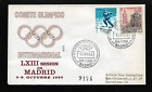 Sobre Conmemorativo Ano 1965 Lxiii Sesion Comite Olimpico En Madrid 2 Fotos