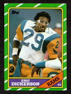1986 Topps Football Card #78 Eric Dickerson LA Raiders NM-MT *eb - Picture 1 of 2