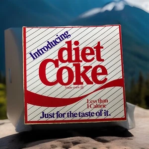 Vintage 1982 Introducing Diet Coke Decal Sticker - Picture 1 of 3