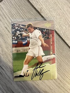John Wolyniec Signed Football Card