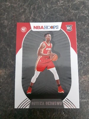 2020-21 Panini NBA Hoops Rookie Onyeka Okongwu RC Card# 225 - Image 1 of 2