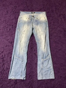 Dolce&Gabbana VTG Logo Distressed Denim Jeans Pants Size 31X34 - Imagen 1 de 22