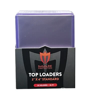 Ultra Max Pro Top Loaders Card Toploaders Card Holders 25, 50, 100, 200, 1000 - Image 1 of 3