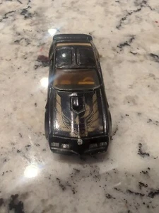 THE ERTL TURBO FIREBIRD TRANS AM BANDIT BLACK WITH TAN INTERIOR Wheels Dont Roll - Picture 1 of 5