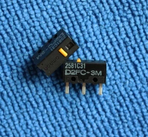 10pcs D2FC-3M OMRON Mouse Micro Switch - Picture 1 of 1