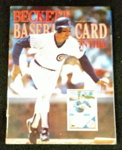 MARK GRACE BECKETT MAGAZINE APRIL 1990 BASEBALL CARD PRICE GUIDE MAGAZINE #61 - Picture 1 of 2