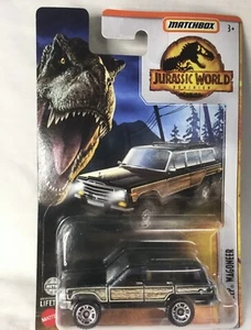 Matchbox Jurassic World 1989 Jeep Grand Wagoneer - W/ Trailer Hitch - Picture 1 of 1