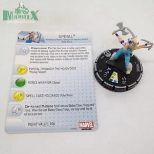 Heroclix Wolverine and the X-Men set Spiral #041 Rare figure w/card! - Picture 1 of 1