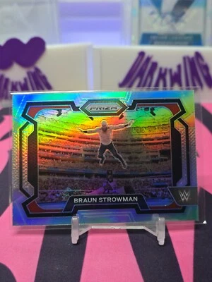 2024 Panini Prizm WWE - Braun Strowman - Silver Prizm - Image 1 of 2
