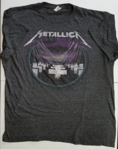 Metallica grau Grafik Kurzarm Bay Island Sportswear T-Shirt Herren XL - Bild 1 von 13