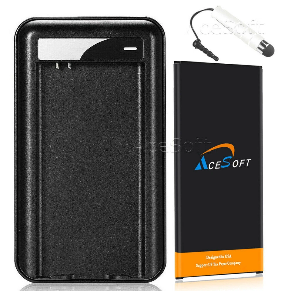 Carregador de bateria ou dock AceSoft 6820mAh para Samsung Galaxy S5 SM-G900R4 I9600 - Imagem 1 de 1