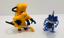 Disney Pixar Monster Inc Figures Of Randall Boggs & CDA Agent Hasbro 2001