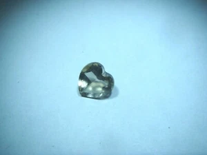 Smoky Quartz Heart cut Gemstone 5 mm x 5 mm 0.5 carat Natural Gem - Foto 1 di 3