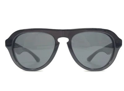 Gafas de sol Burberry B4437-U 4112/87 negras monturas de aviador con lentes gris oscuro Foto 1 de 4