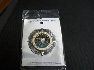 Authentic NIMA National Imagery and Mapping Agency Uniform Badge Pin / NEW - Picture 1 of 3
